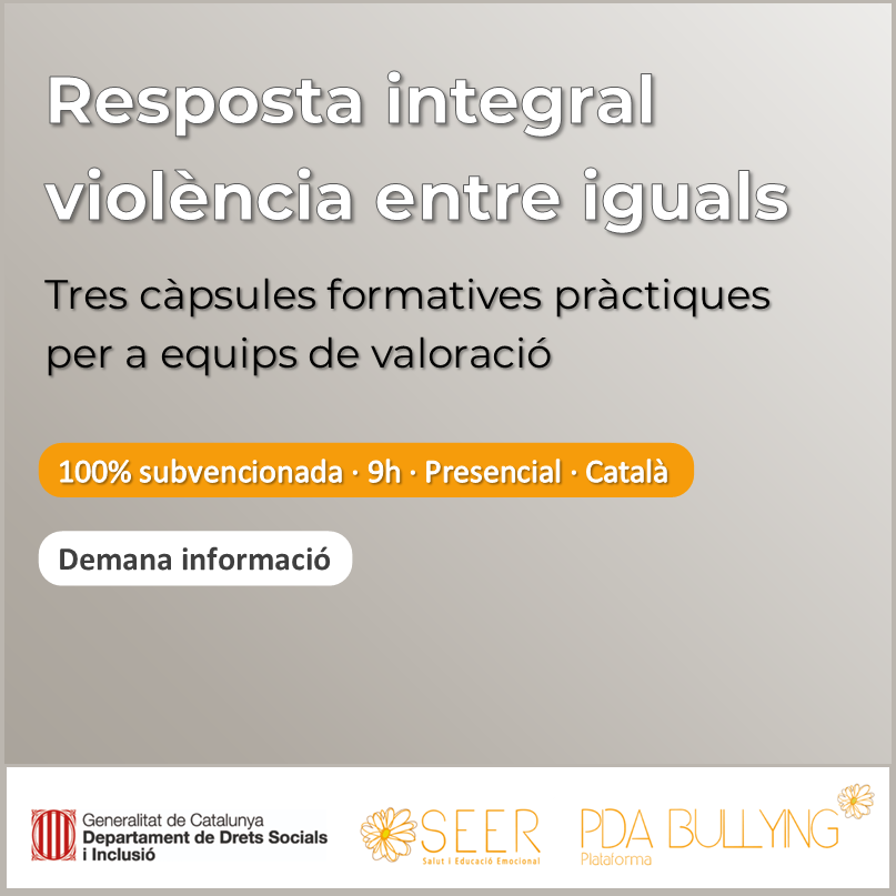 Càpsules formació: Resposta integral a la violència entre iguals